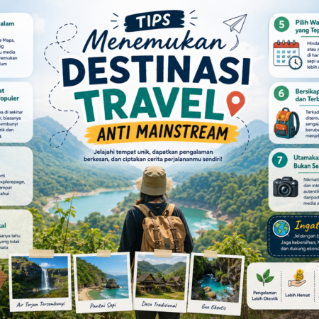Tips Menemukan Destinasi Travel Anti Mainstream